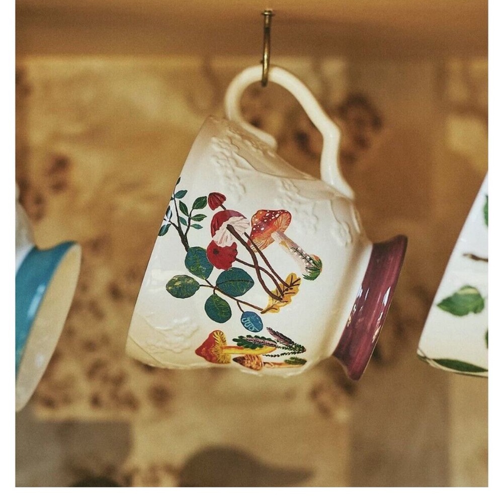 Nathalie Lete Marais Stoneware Mug / NIB Color: PLUM